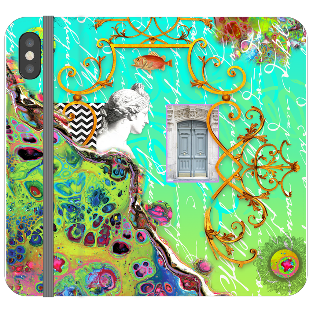 Wild Blue Chinoise Phone Cases