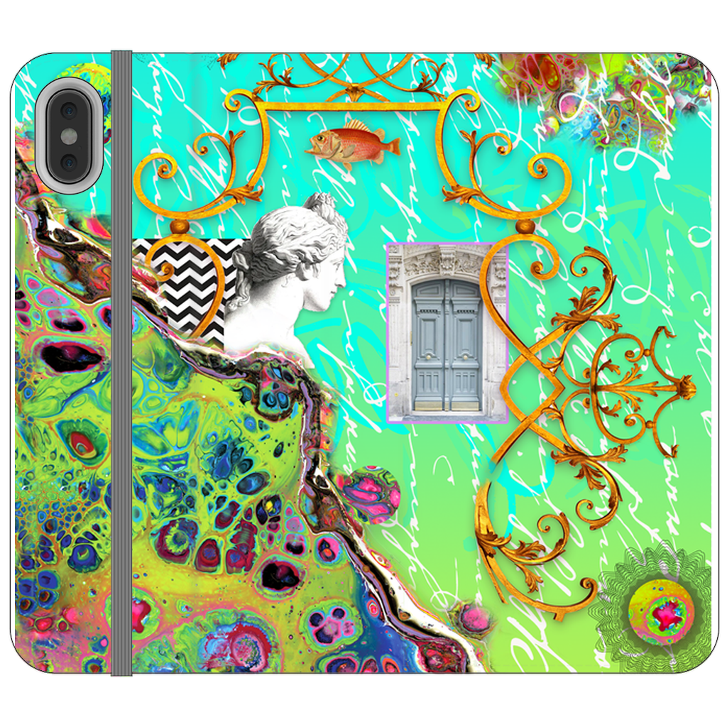 Wild Blue Chinoise Phone Cases