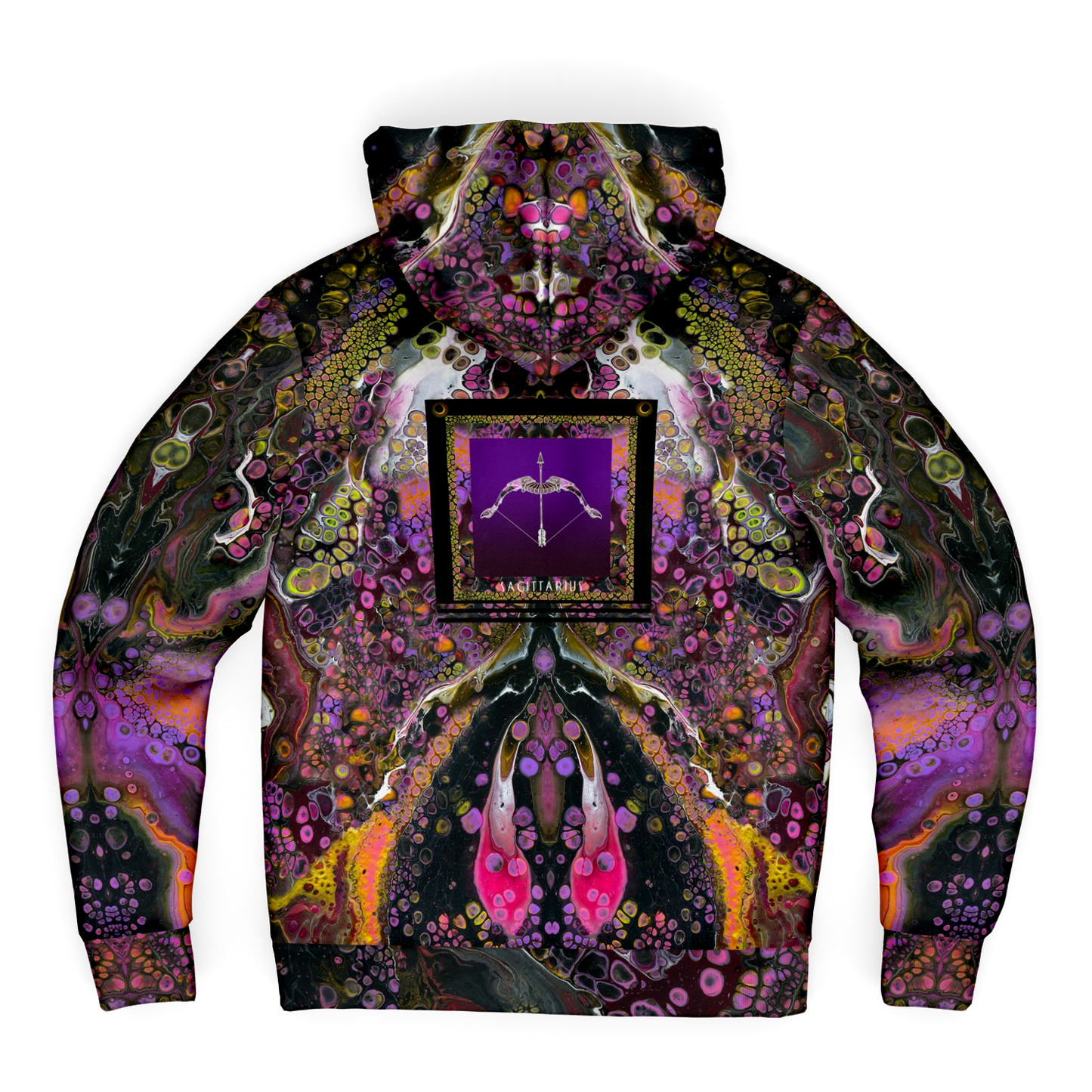 Violet River SAGITTARIUS Fleece-Lined Zip Hoodie