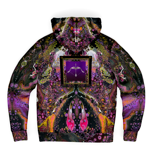 Violet River SAGITTARIUS Fleece-Lined Zip Hoodie