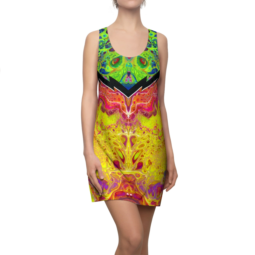 Cosmic Garden 'Bolt' Racerback Dress