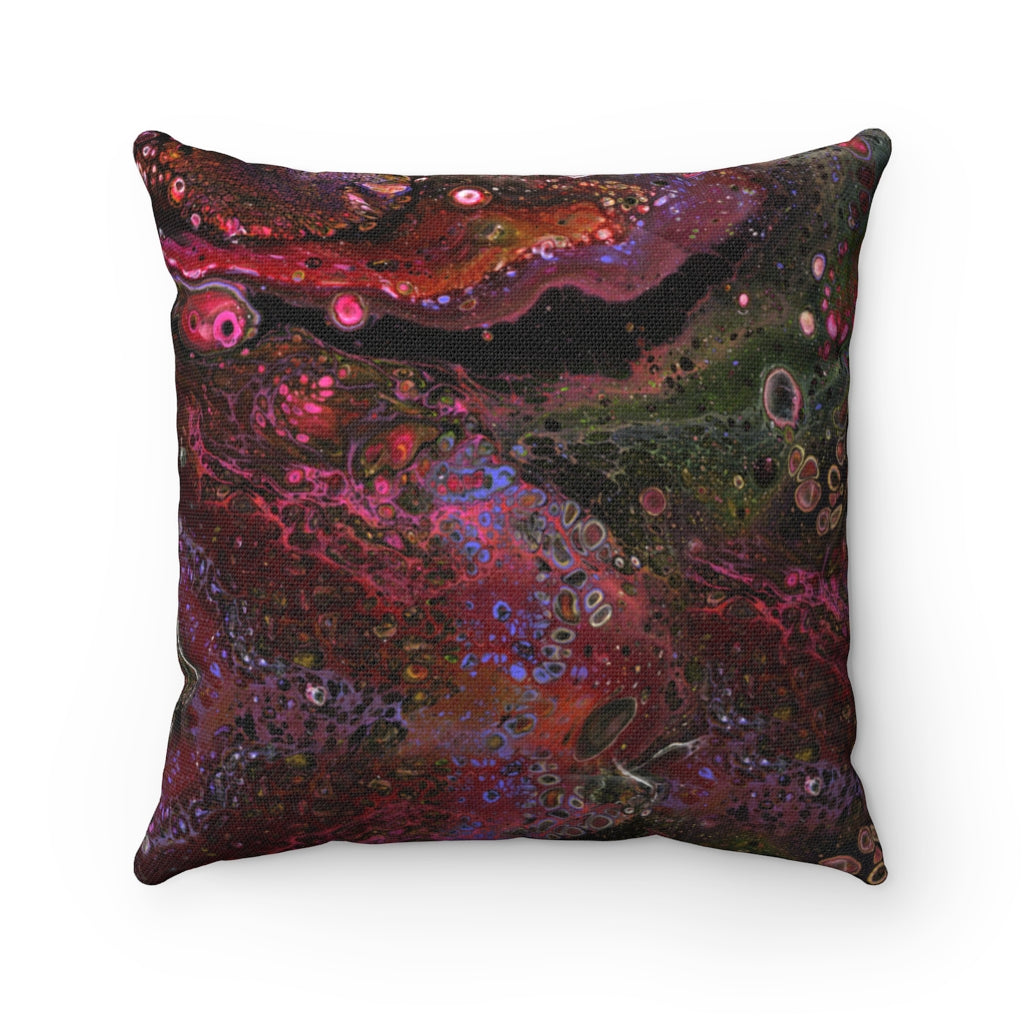 Around Capricorn Spun Polyester Square Pillow