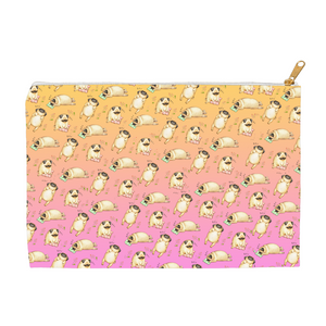 Sleeping Pugs Accessory Pouches