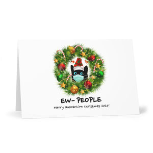 "EW- PEOPLE" Funny Christmas 2020 Greeting Cards (7 pcs)