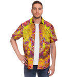 Men's Mandala Melt Button-Down Shirt
