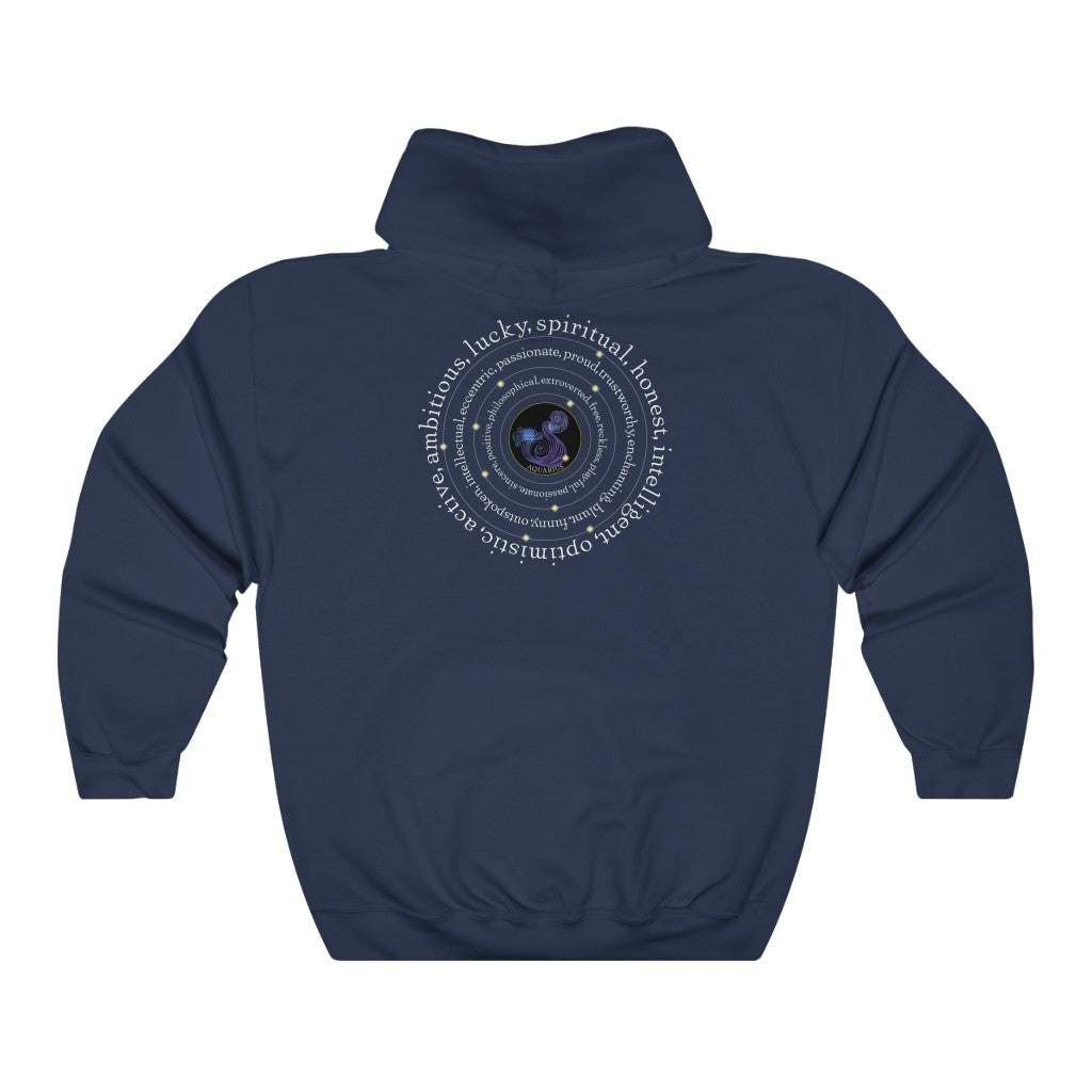 Around Aquarius Unisex Heavy Blend™ Hooded Sweatshirt