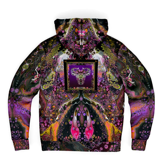 Violet River TAURUS Fleece-Lined Zip Hoodie