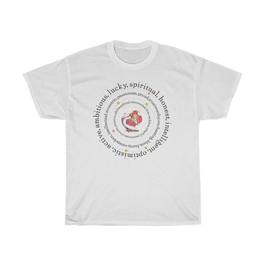 Around Aquarius Unisex Heavy Cotton Tee