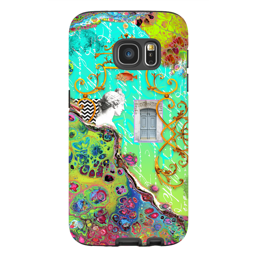 Wild Blue Chinoise Phone Cases