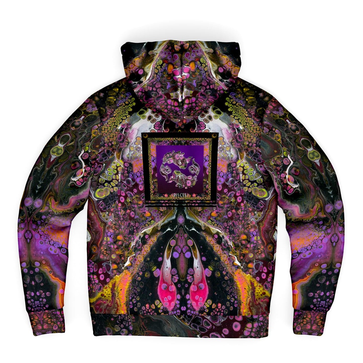 Violet River Pisces Fleece-Lined Zip Hoodie