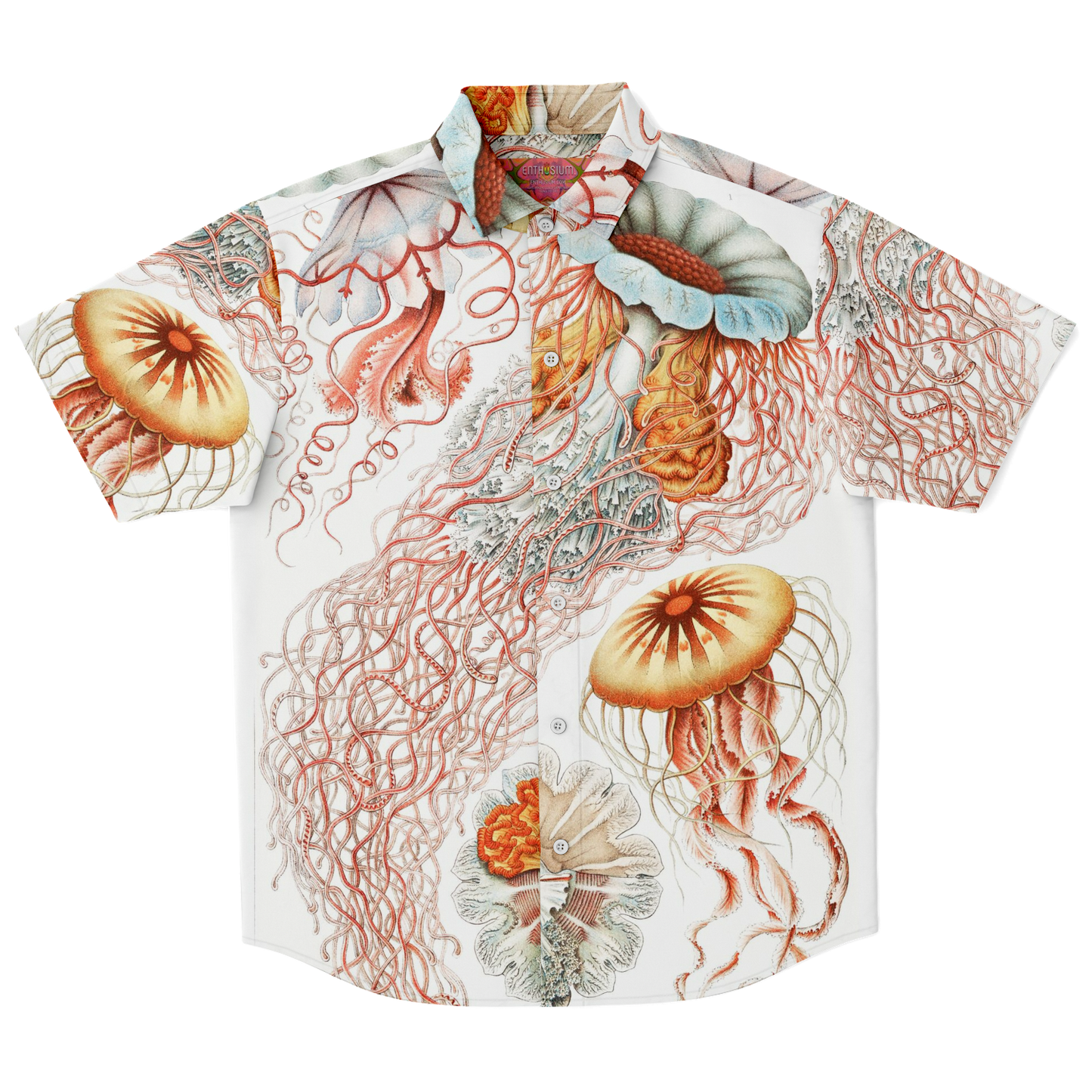 Men's Jellyfish Button-Down Shirt