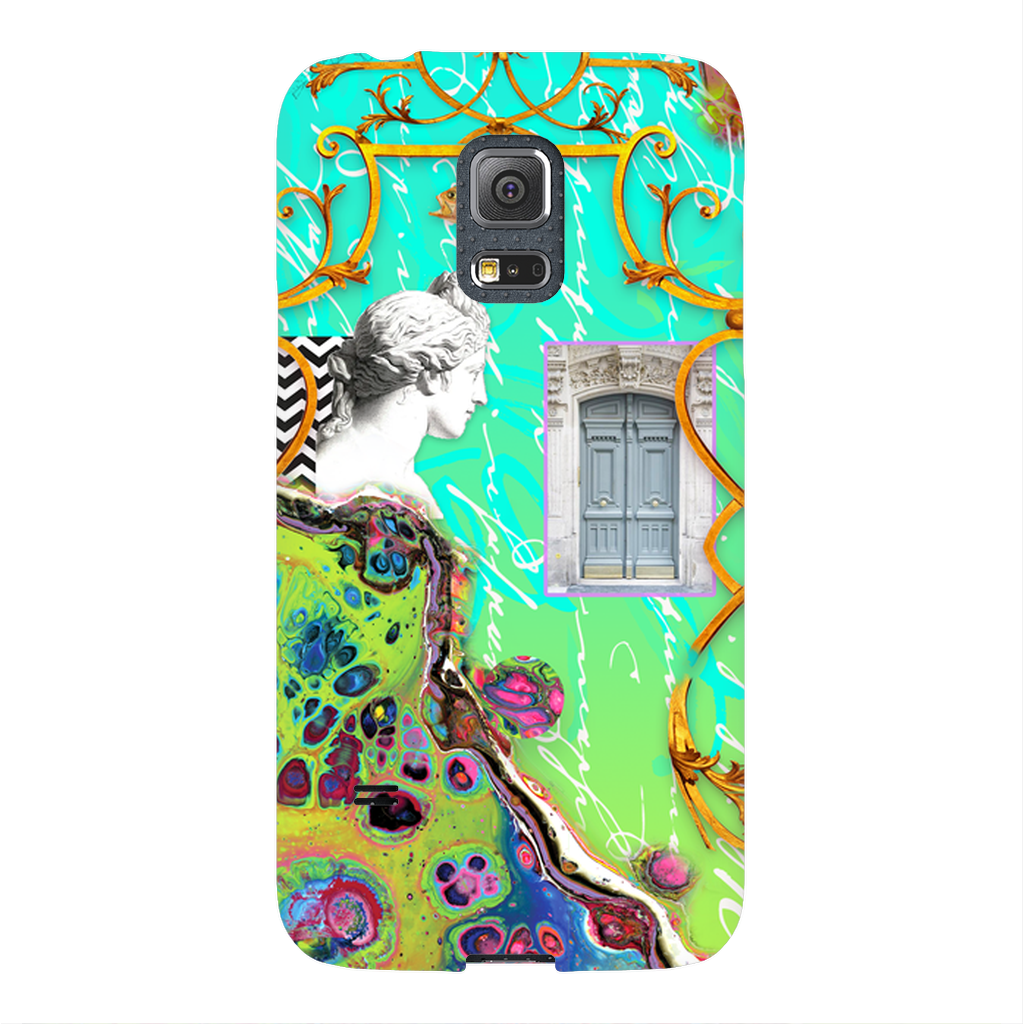 Wild Blue Chinoise Phone Cases