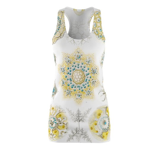 Yellow Polyzoa Racerback Dress