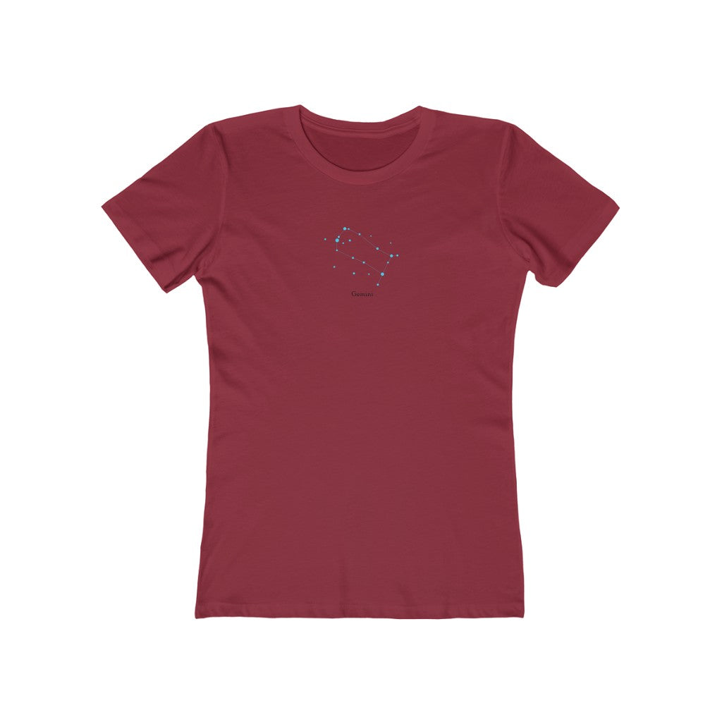 Women's Gemini Constellation Boyfriend Tee