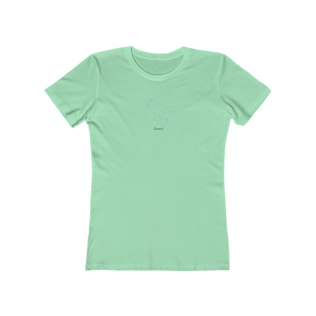 Women's Gemini Constellation Boyfriend Tee