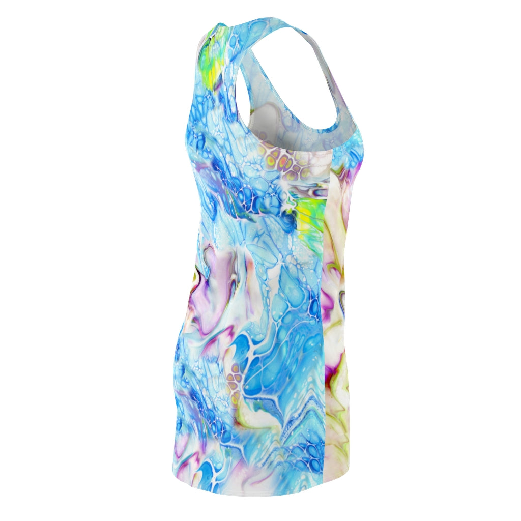 Rainbow Melt Racerback Dress