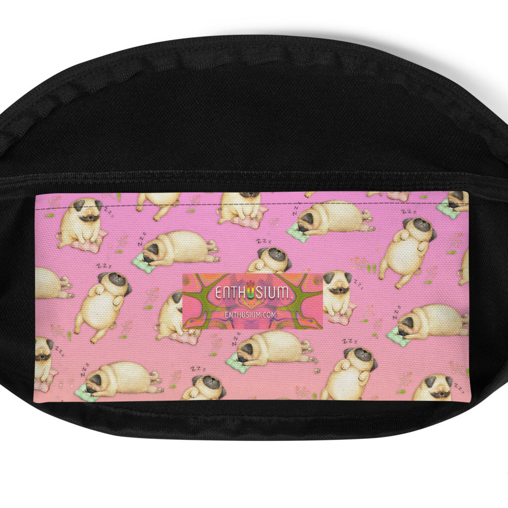 Sleeping Pugs Fanny Pack