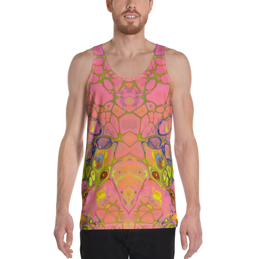 Pink Motion-Potion Unisex Tank Top