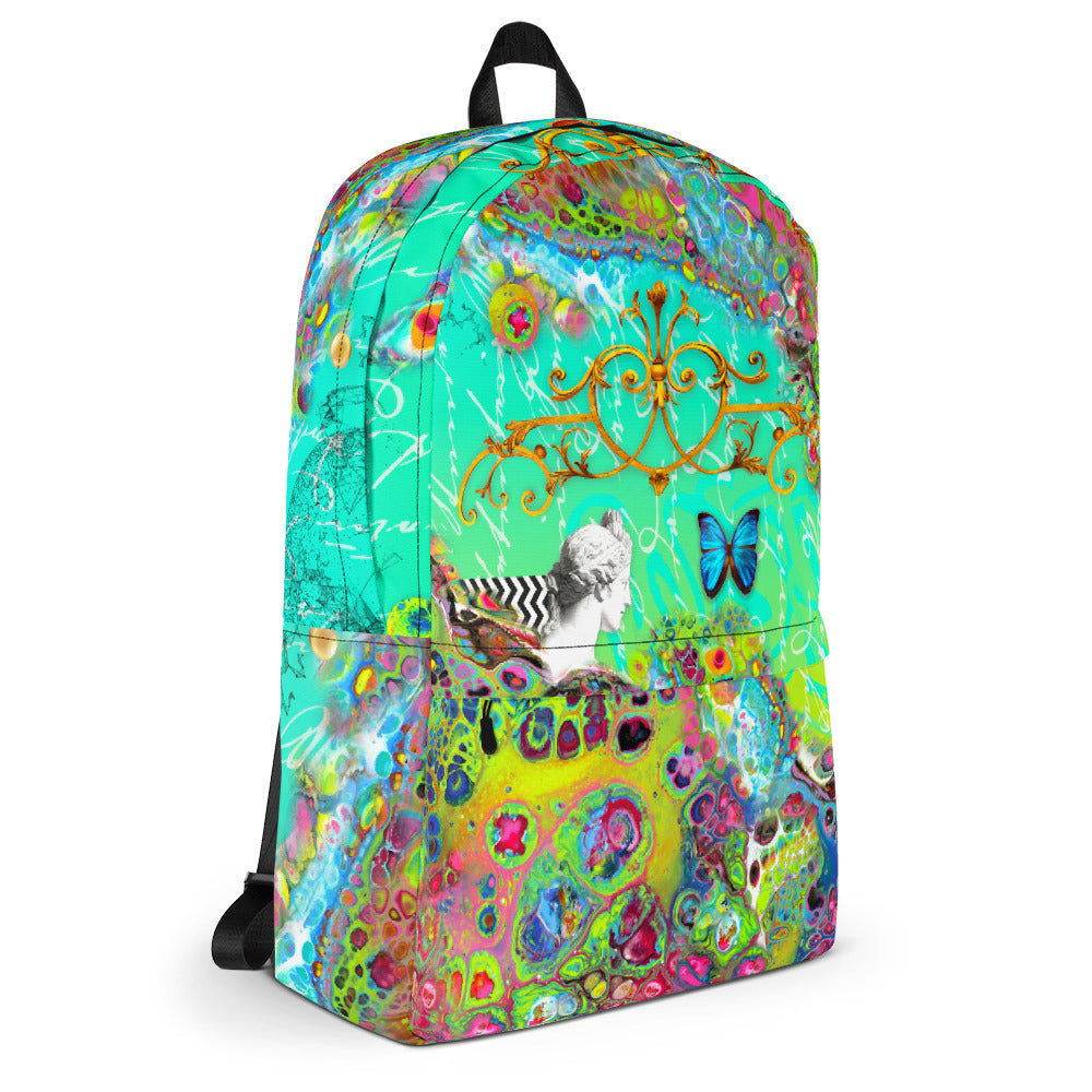 Wild Blue Chinoise Backpack