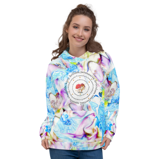 Rainbow Melt Gemini Unisex Hoodie