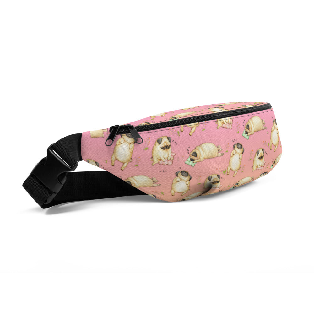 Sleeping Pugs Fanny Pack