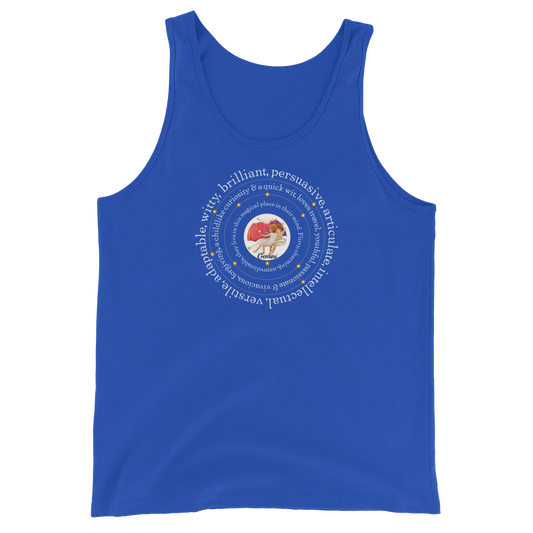 Around Gemini Unisex Tank Top