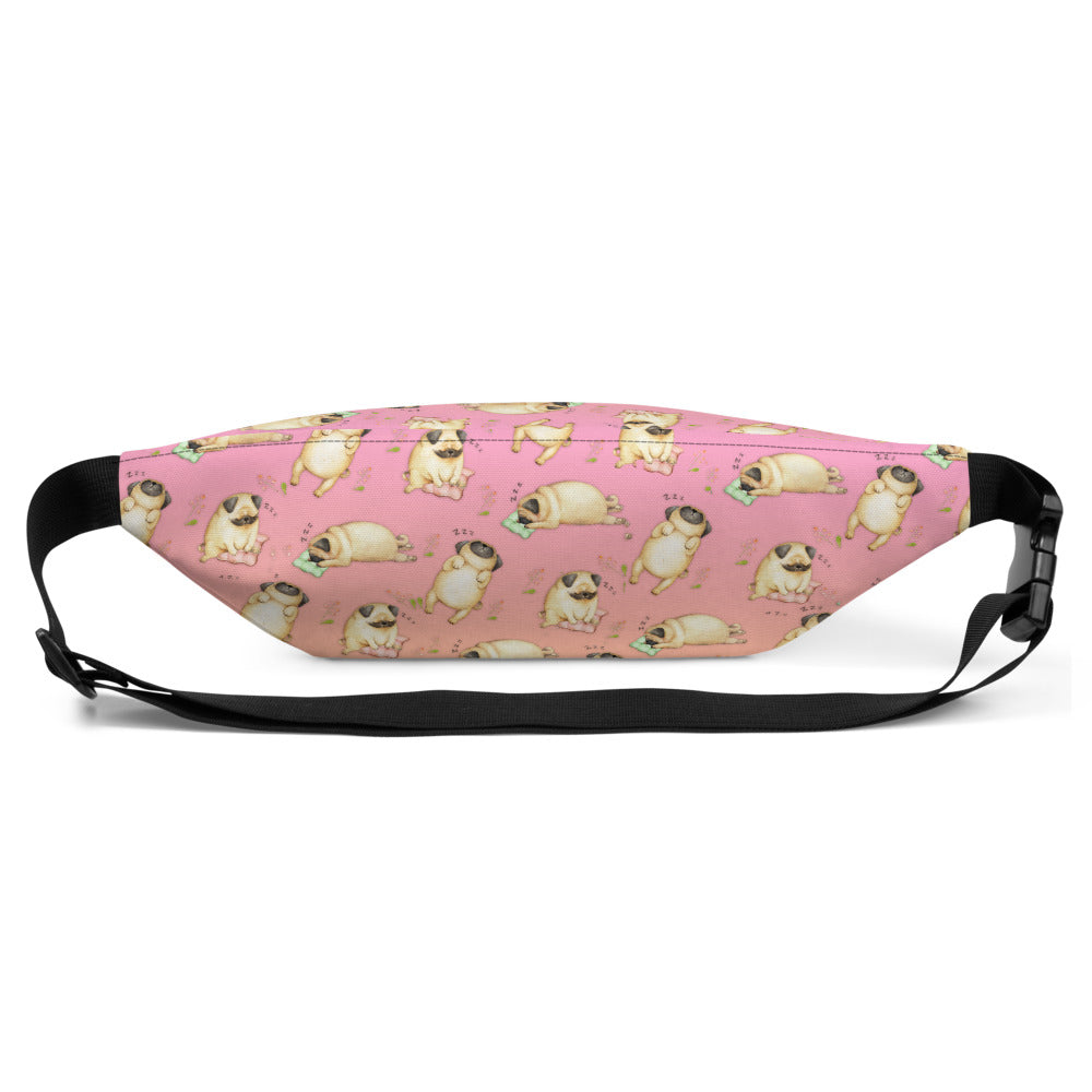 Sleeping Pugs Fanny Pack