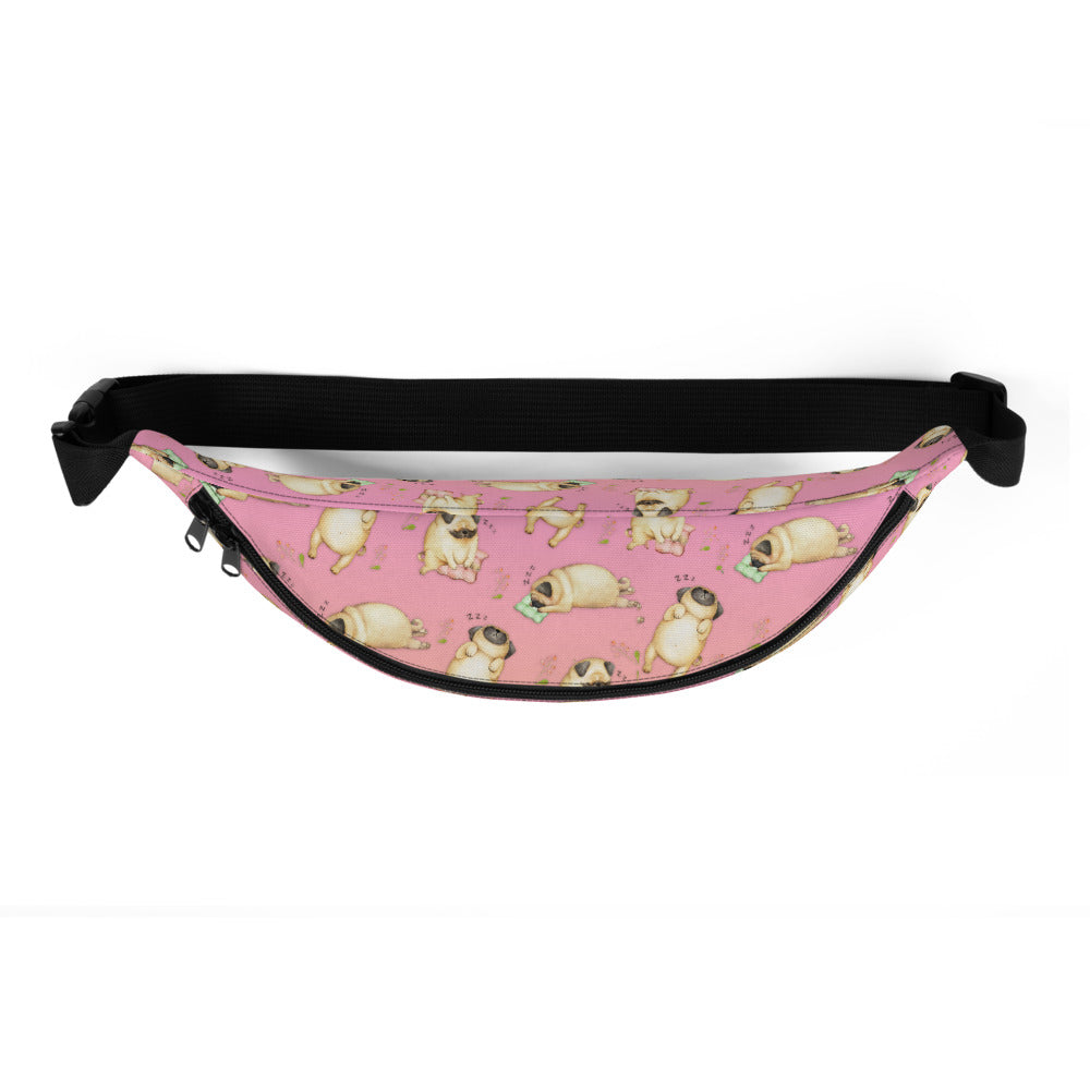 Sleeping Pugs Fanny Pack