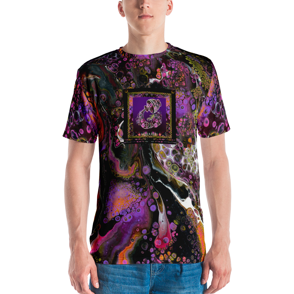 Violet River AQUARIUS Men's T-shirt
