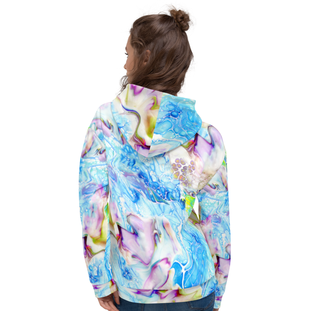 Rainbow Melt Gemini Unisex Hoodie