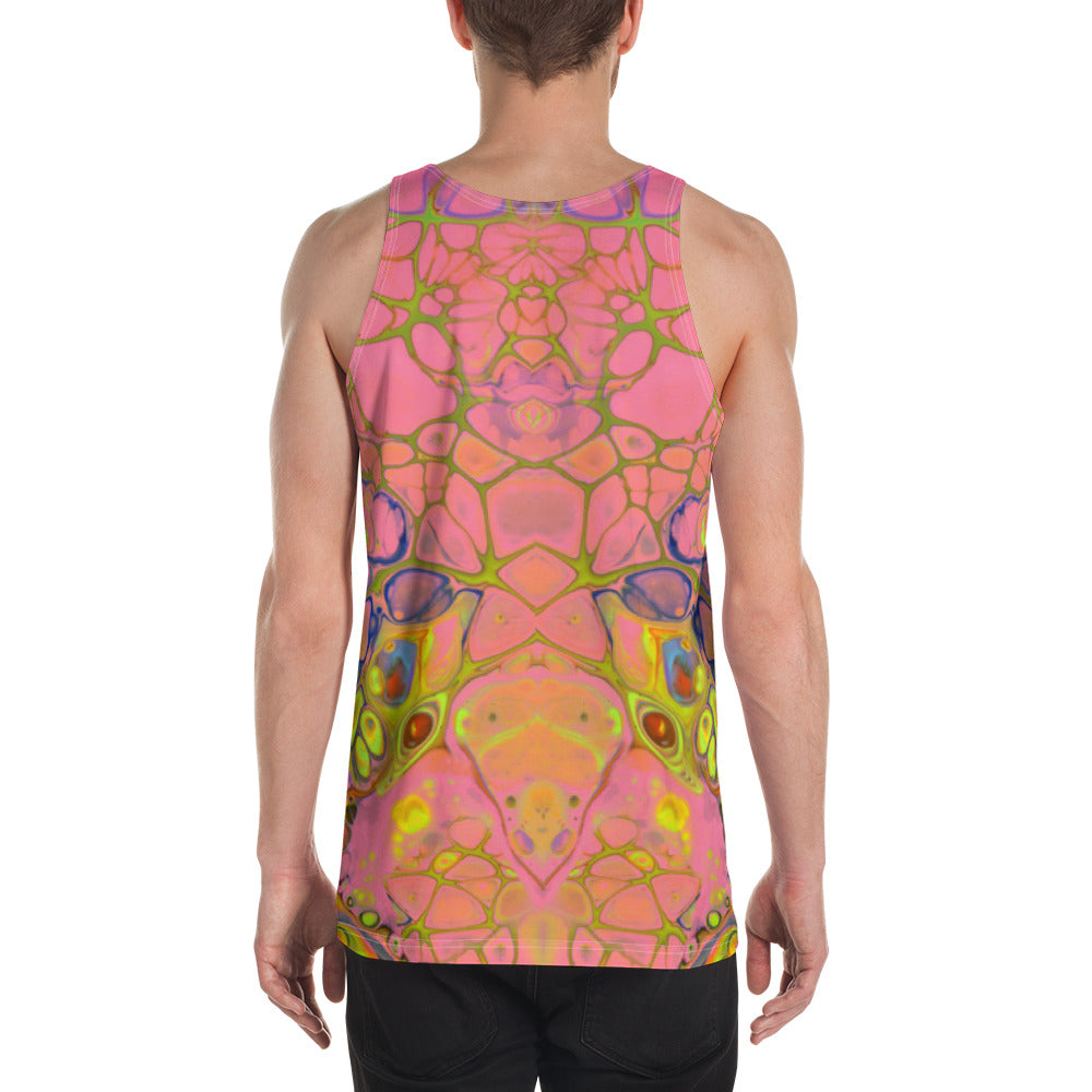 Pink Motion-Potion Unisex Tank Top