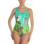 Max Blue One-Piece Swimsuit