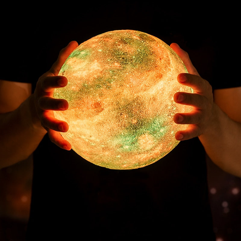 3D LED Moon Lamp