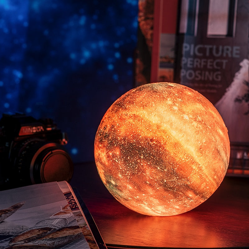 3D LED Moon Lamp