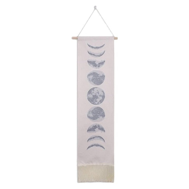 Lunar Phases Tapestry