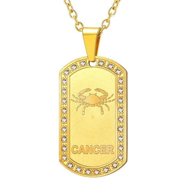 Zodiac Dog Tags