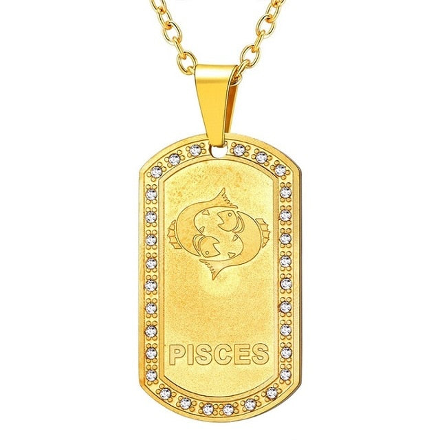 Zodiac Dog Tags