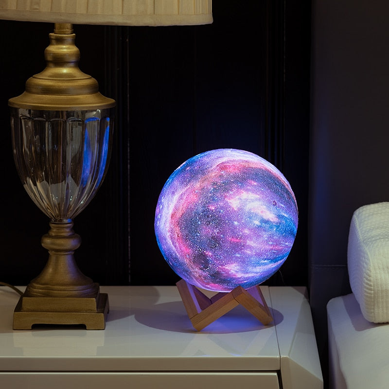 3D LED Moon Lamp