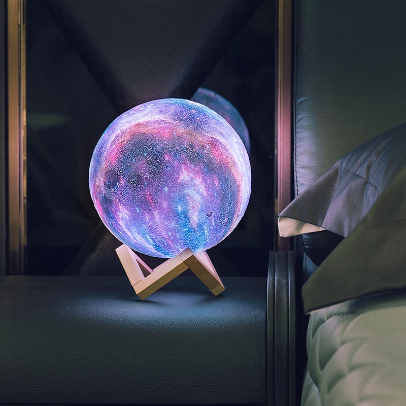 3D LED Moon Lamp