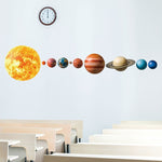 Astronaut & Planets Wall Stickers